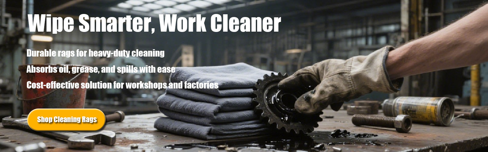 Industrial Cleaning Rags